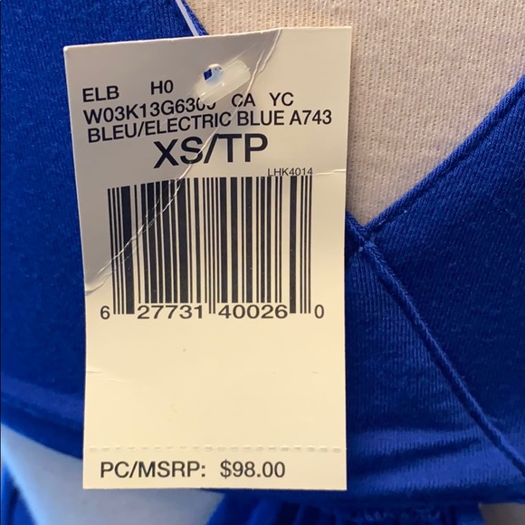 Blue Studded Guess Mini Dress NWT - Picture 5 of 6